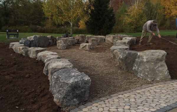 Natural Stone Wall