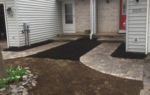 Town House Patio Walkways.