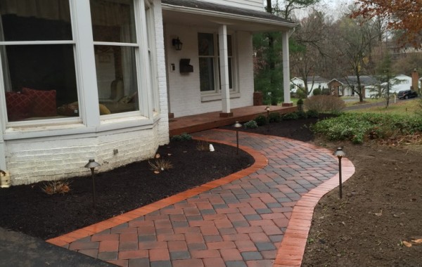 Walkway and Landscape Install